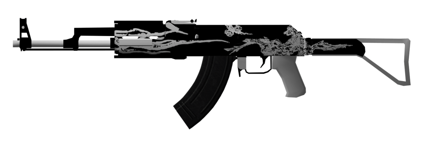 Assault Rifle | Белый эскиз
