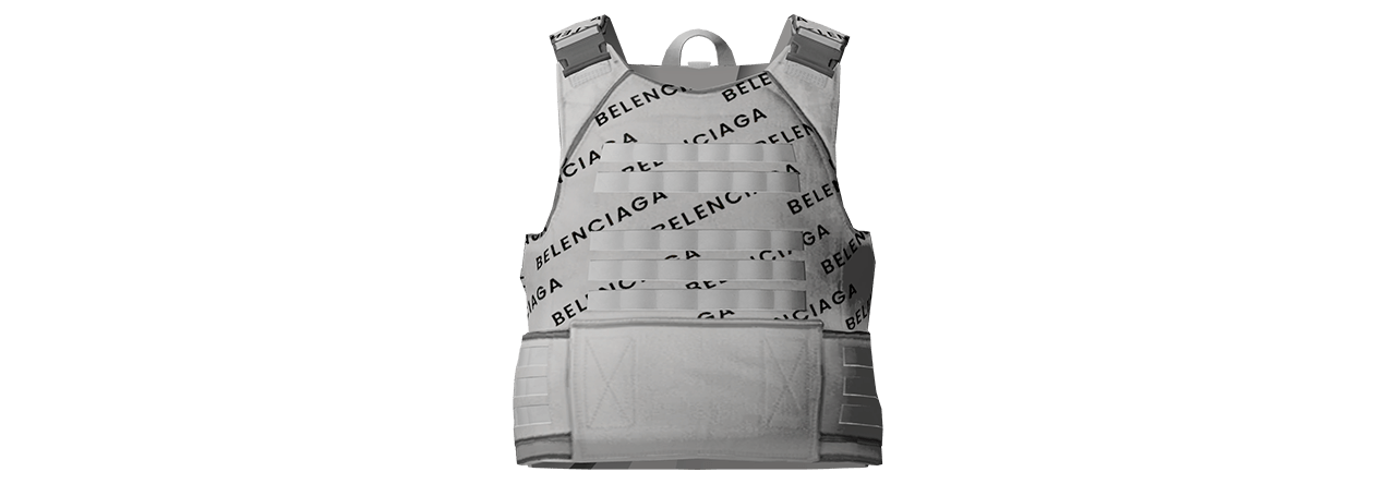 Belenciaga Белый