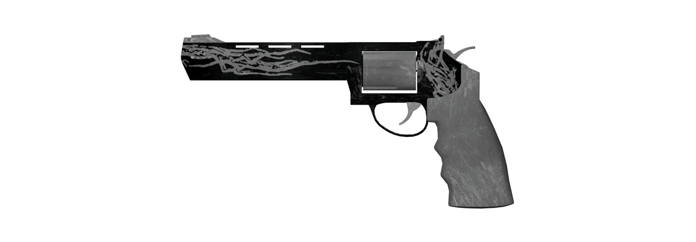 Heavy Revolver | Белый эскиз
