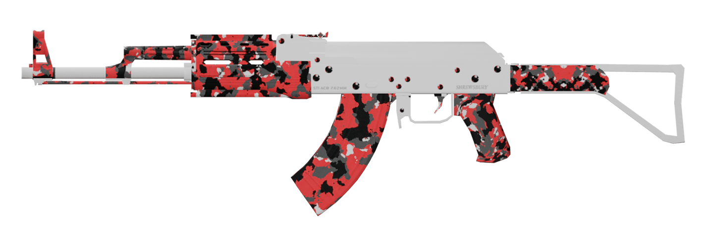 Assault Rifle | Красный камуфляж