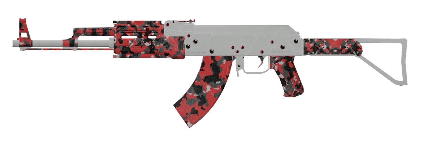 Assault Rifle | Красный камуфляж