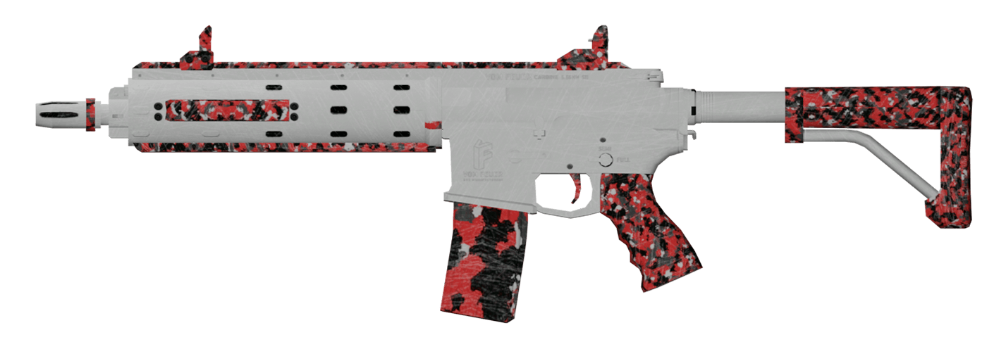 Carbine Rifle | Красный камуфляж