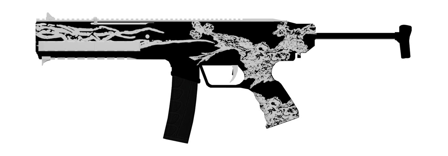 Combat PDW | Белый эскиз